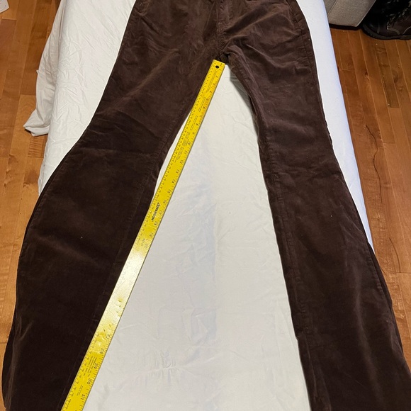 Saints & Hearts Brown Corduroy Pants size Large NWT with defect see pictures - Picture 7 of 13